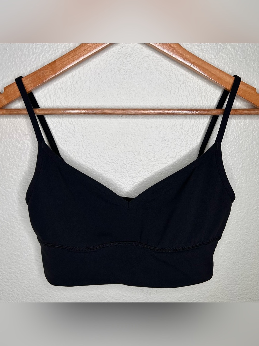Lululemon Align Sweetheart Bra *Light Support, A/B Cup Black 6